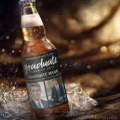 Abschluss Fotos Graduate - Fotos - Schwarz Bierflaschenetikett