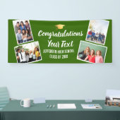 Abschluss-Fotosammlungs-Glückwunsch für alle Farbe Banner (Messe)