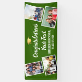 Abschluss-Fotosammlungs-Glückwunsch für alle Farbe Banner (Vertikal)