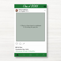 Abschluss Frame Party Prop Foto Stand