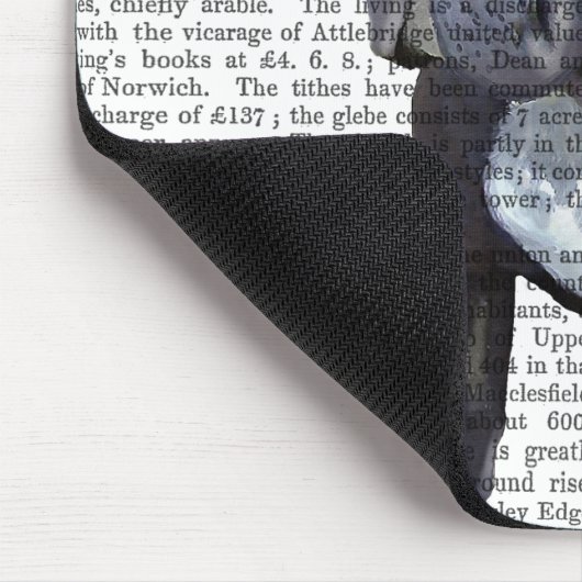 Abschluss French Bulldog Mousepad (Ecke)