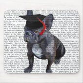 Abschluss French Bulldog Mousepad (Vorne)