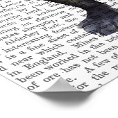 Abschluss French Bulldog Poster (Ecke)