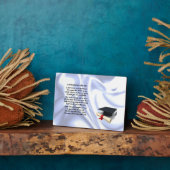 Abschluss Freund Gedicht Plaque Fotoplatte (Seite)