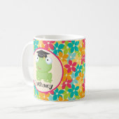 Abschluss Frog Grad Geschenk Idee Kaffee Tasse (Vorderseite Links)