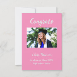 Abschluss fügen Name-Klasse von 20xx-Glückwünschen