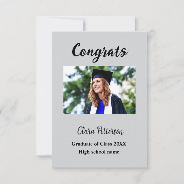 Abschluss fügen Name-Klasse von 20xx-Glückwünschen (Vorderseite)