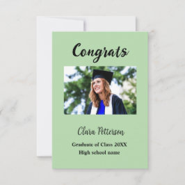 Abschluss fügen Name-Klasse von 20xx-Glückwünschen