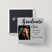 Abschluss fügen Name-Klasse von 20xx-Glückwünschen Button (Vorne & Hinten)