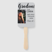 Abschluss fügen Name-Klasse von 20xx-Glückwünschen Fächer (Rückseite)