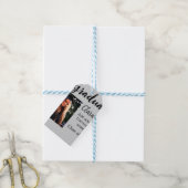 Abschluss fügen Name-Klasse von 20xx-Glückwünschen Geschenkanhänger (Mit Garn)