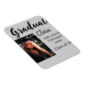 Abschluss fügen Name-Klasse von 20xx-Glückwünschen Magnet (Rechte Seite)