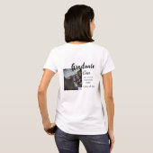 Abschluss fügen Name-Klasse von 20xx-Glückwünschen T-Shirt (Schwarz voll)