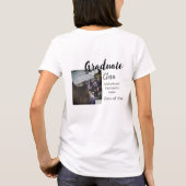 Abschluss fügen Name-Klasse von 20xx-Glückwünschen T-Shirt (Rückseite)
