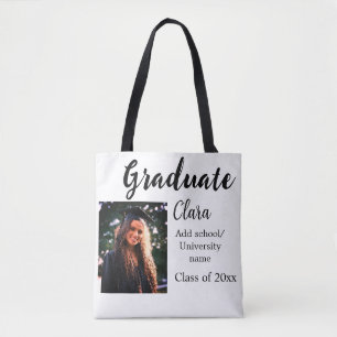 Abschluss fügen Name-Klasse von 20xx-Glückwünschen Tasche