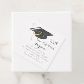 Abschluss Fun Fakten Grad Cap Custom Geschenkanhänger (Beispiel)