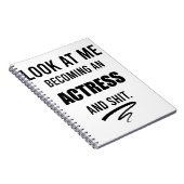 Abschluss Funny Gift Theater Notizblock (Rechte Seite)