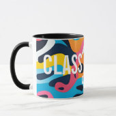 Abschluss für abstrakte Kunst im Jahr 2025 Tasse (Links)