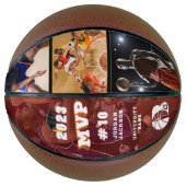 Abschluss für alle Star MVP Player Team-Logos Basketball (Vorderseite)