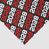 Abschluss für das Schwarz-Rot-Wiederholen eines Kl Seidenpapier (Ausschnitt)