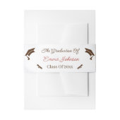 Abschluss für Elegante Rose Blume Einladungsbanderole (Vorderseite Beispiel)