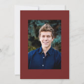 Abschluss für Farbblöcke laden Einladung (Rückseite)