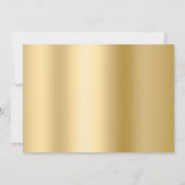 Abschluss für Foto-Bogenschiessen aus Schwarzgold Einladung (Rückseite)