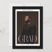 Abschluss für gerahmtes Foto an der Universität Gr Ankündigung (Vorderseite)