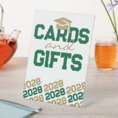 Abschluss für Green & Gold Cards & Gips Sockelschild (In Situ)