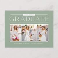 Abschluss für grüne Typografie