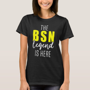 Abschluss für Krankenpflege im Bsn-Studium 10 T-Shirt