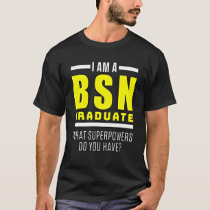 Abschluss für Krankenschwester und Krankenpflege i T-Shirt