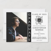 Abschluss für künstliche Intelligenz Ankündigung (Vorderseite)