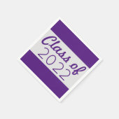 Abschluss für lila- und Silver-Class Serviette (Ecke)