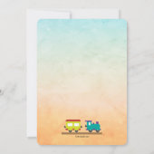 Abschluss für männliche Pädiatrie Einladung (Rückseite)