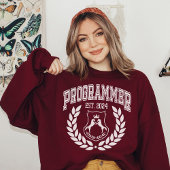 Abschluss für maßgeschneiderte Programmierer 2024  Sweatshirt