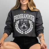 Abschluss für maßgeschneiderte Programmierer 2024  Sweatshirt