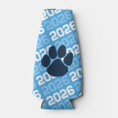 Abschluss für Navy & Baby Blue Paw Class Flaschenkühler (Vorderseite)