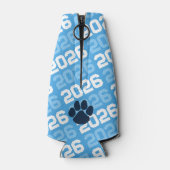Abschluss für Navy & Baby Blue Paw Class Flaschenkühler (Rückseite)