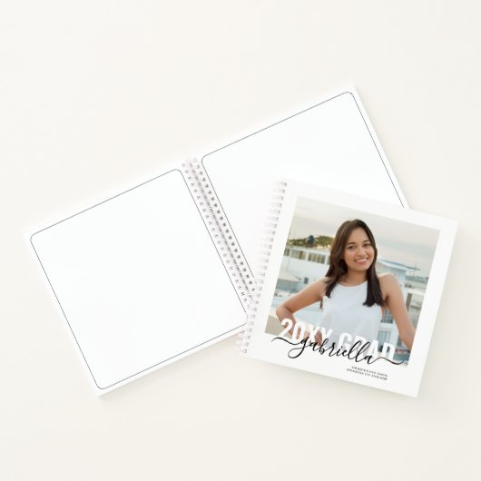 Abschluss für personalisierte Erinnerungen Notizblock (Innenseite)