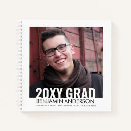 Abschluss für personalisierte Erinnerungen Notizblock