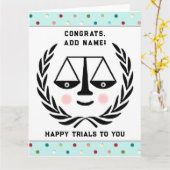 Abschluss für personalisierte Jura Karte (Gelbe Blume)