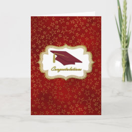 Abschluss für Rote und Goldstars Karte