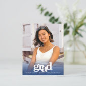 Abschluss für Schiffe Foto moderne Einladung (Stehend Vorderseite)