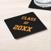 Abschluss für Schwarz- und Orange-Farben Untersetzer (angewinkelt)