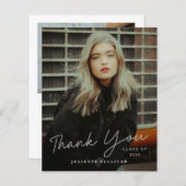 Abschluss für Skript-Foto mit Budget Dankeschön Ka (Vorne/Hinten)