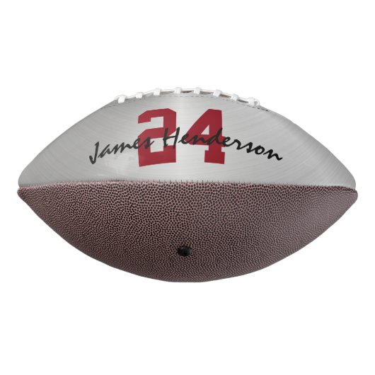 Abschluss für Stainless Steel Custom Jersey Number Football (Gedreht 270)