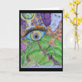 Abschluss für Studierende, Psychologie, Beratung Karte (Gelbe Blume)