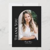 Abschluss für vertikale Foto dank Karte (Vorderseite)