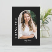 Abschluss für vertikale Foto dank Karte (Stehend Vorderseite)